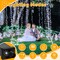 120 LED 40FT String Lights – Connectable Waterproof Fairy Lights with Timer & 8 Modes, Cool White, Plug-in for Indoor & Outdoor Christmas, Bedroom, Patio, and Holiday Decor (Cool White)